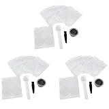 Youbones 3 Kapseln 300 Dichtungen Edelstahl Nachfüllbare Kaffee Kapsel Wiederverwendbar für Maschine Espressomaschine Tassen Filter