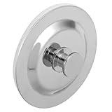 ARTSEWPLY Edelstahl Abflussstopfen Badewannenstöpsel mit Gummiring Ø 42–45mm für Waschbecken Spüle Küchenspüle Ablaufsieb mit Ringgriff Auslaufsicher