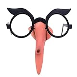 Whrcy Künstliche Nase | Hexenkostüm Nase - Kostümzubehör Verkleidung Schminke Karneval Fasching Party Deko