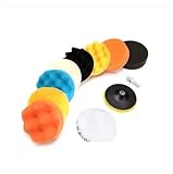 SYLXBM 11 Stück Auto Polierscheibe Polierpads Selbstklebend Polieren Wachsen Deutschland Schaum Polierpad Autopflege Zubehör