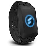 Herzfrequenzmesser sPulse Pulsmesser mit Armband per Bluetooth & Sensor LED | Smart HRM Pulsuhr ohne Brustgurt Fitness Schrittzähler Sense Run (sPulse)