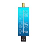 Hermosiey RTL2832U ADS-B Mode-S USB SDR TV-Empfänger Eingebauter HF-Verstärker 1090 MHz Bandpassfilter Radio SDR-Band TV-Scanner Tuner Einfach zu Bedienen