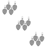 LABRIMP 12 Stk Tischdeckenklammer Picknicktisch Tischdecke Campingtischdecke gewicht klemmen für tischdecken table cloth clips wiederverwendbares Tischdeckengewicht Clip für Tischabdeckung