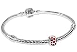 PANDORA Armband Starter-Set Rote Herzen Silber 28129-18 18 cm