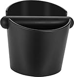 Kaffee Klopfdose Schwarz, Kaffeesatz Klopfdose, Kaffee Klopfdose Klein, Klopfbox Mini, Espresso Kaffee Klopfdose Klein, Kaffeesatz Behälter Klopfdose