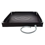 Tragbare Duschwanne – Campingdusche | Badewannentablett mit Ablaufschlauch, Waschbasis für den Außenbereich, für Reisen, Abenteuer, Klettern, Wandern, Outdoor, Reisen, Straßenzelt, Mar