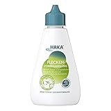 HAKA Fleckenvorbehandlung Enzymkraft, Fleckenentferner für Kleidung gegen Fett- Eiweiß- und Stärkeflecken, weiß und bunt, 400 ml