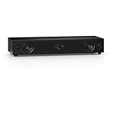 Nubert nuPro AS-3500 | Testsieger 2022 | Schwarze Soundbar | Soundplate mit Dolby Audio und DTS | vollaktiver TV-Lautsprecher für Spitzenklang | Soundbase mit Bluetooth aptX HD | Soundbase in 2 Wegen