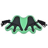 ZIXINNKC Springfüße für Kinder, Stelzen, 56 x 32 cm, Eva, bequem, weich, grün, für Kinder, Outdoor-Spielspielzeug