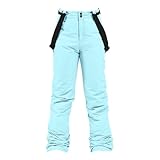 Foweknow Skihose Herren Baggy Winter Softshellhose Snowboardhose Warm Gefüttert Schneehose Winddicht Wasserdicht Thermohose Wanderhose Elastischer Bund Ski Funktionshose Trekkinghose