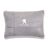 JYHBAQWN Auto Kopfstütze Nackenstütze Sitz Weiches Nackenkissen, Innendekoration Zubehör, Für Peugeot 3008 4008 508L 5008 408 2008 308S E2008 301,normal-Grey2