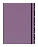 Pagna Pultordner Trend, 12-teilig, lila