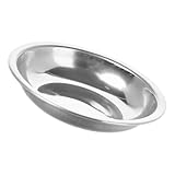 Mikikit Edelstahl Wiegeschale für Präzisionswaage Kleine Wägeplatte für Schmuck und Edelsteine Digitale Waagenablage Langlebig und Vielseitig für Küche Labor