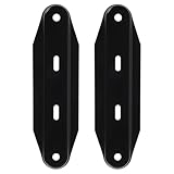 PRETYZOOM 2 Stück Mobile Rollenhalterung für Ölgefüllte Heizkörper Metall Rollenfuß Geräuschdämpfender Montagerahmen Kompatibel mit Elektrischen Heizgeräten Zubehör für Innenraumheizung