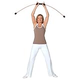 FLEXI-BAR® Standard, hochbelastbarer Schwingstab von Flexi-Sports mit Einführungs-DVD und Trainingsplan, Schwungstab, Schwingstick