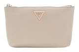 GUESS Utensilientasche Laurel II Wristlet Pouch Taupe
