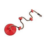 TOYANDONA Swing-Kind Kletterspielzeug für Kleinkinder Spielplatz Kletterseil Schaukel für Kinderspielzeug spaß kinderschaukel lustige Spielzeugschaukel kreative Spielzeugschaukel rot