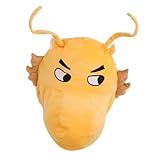 HOLIDYOYO Drachen Hut aus Plüsch mit Pp Baumwolle Leicht Tragbare Kopfbedeckung für Halloween Cosplay Karneval und Party Requisite