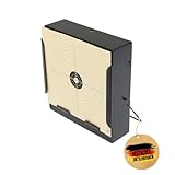 OpTacs - Kugelfang Scheibenkasten Zielscheiben 14x14 cm Flach aus Metall für Luftgewehr Zielscheibe für Luftpistole Schießscheiben Target Airsoft Ziel