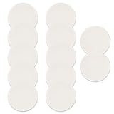 12 Packungen Gesichtsschwämme Make-up-Schwamm, Foundation-Puderquaste, Gesichts-Make-up, Gesicht, Augen, Kosmetik, Waschapplikator, runde Pads, Kosmetiker,Unisex, Schaumstoffschwämme