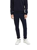TOM TAILOR Denim Herren Slim Fit Chino Hose mit Gürtel, 36W / 32L, 10668 - Sky Captain Blue