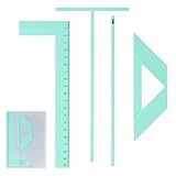 Dewocke 4-teiliges Buchbinder-Werkzeug-Set, Buchbinder-Werkzeug für Anfänger, Komplette Tolle Schablonen und Schneideanleitung, Perfekt für Scrapbooking und Buchbindung