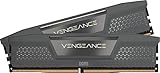 CORSAIR Vengeance DDR5 RAM 32GB (2x16GB) 6000MHz CL30-36-36-76 1.40V AMD Expo Intel XMP 3.0 Desktop-Arbeitsspeicher – Grau (CMK32GX5M2B6000Z30)
