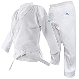 adidas Unisex-Jugend Adistart Karateanzug 197 g Kampfsport Student Gi 160 cm weiß