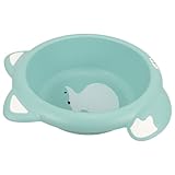 FIXOSHEE Dickwandiges Cartoon Waschbecken aus Robustem Kunststoff Kleines Multifunktionales Waschbecken mit Glatter Oberfläche Farblich Sortiert für Junge Mädchen und frei Langlebig und