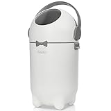 STRULY-BOT Windeleimer Geruchsdicht, Flexibel und Leicht, Designed in Germany, Nachhaltig OHNE Nachfüllkassetten (Weiß)
