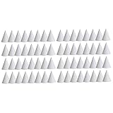 HAPINARY 500 Stk Weißer Kegelbecher Aus Papier Kaffee Milch Tassen Teetassen Aus Papier Weiße Pappbecher Saft Pappbecher Wasserbecher Tragbare Kaffeetasse Praktische Saftbecher