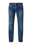 s.Oliver Herren 130.11.899.26.180.2111599 Pants, Blue Stretched Denim, 36W / 32L EU