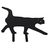 Katze Vogelscheuche Rasen Ornament Acryl Gartendekoration zur effektiven Vogelabwehr (B)