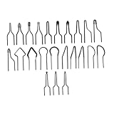 ARTSEWPLY Teiliges Pyrographie Drahtspitzen Hochohmig Nickel Chrom Legierung Hochtemperaturbeständig Verformungsfrei für Brandmalerei Elektroheizgerät Studio und Heimgebrauch