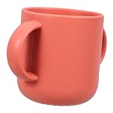 Parliky Trinklernbecher aus lebensmittelechtem Material mit Doppelgriffen Rutschfest und Bruchsicher für Kleinkinder Jungen und Mädchen zum Selbstständigen Trinkenlernen Pflegeleicht und