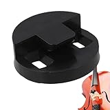 Viola-Dämpfer | Leiser Violinblock, Gummi-Ton-Eliminator für Studio, Probe, Aufführung, Lehrer, Studenten, Konzerte, Banjo-Orchester