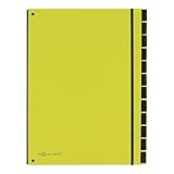 Pagna Pultordner 12-teilig, lindgrün