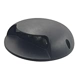 Hohopeti LED Bodenleuchte 3w Warmweiß 12v für Außen Garten Hof Treppen Landschaftsbeleuchtung