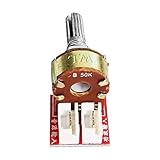 ZYMIADOU Stereo-Sound-Kontrollplatine, Doppelgang-Potentiometer, 3 Widerstandswerte für Hörgeräte, Upgrades Doppelgang-Potentiometer, Soundsteuerungsmodul