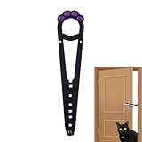 Heve Für Katzentür - Flexibler -Türgurt Für Alternative Zur Katzentür, Schnelle Installation, Halten Sie Hunde Von Abfällen Und Futter | Blo