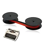 Original Farbband für DIN 2103-53mm Durchmesser - Schwarz/Rot - Hochwertiges Farbband für klare und präzise Druckergebnisse