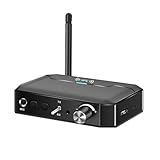 Boddceto 2-In-1 Bluetooth 5.3 Audio-Sender/Empfänger, Unterstützt NFC, USB-Wireless-Adapter, AUX/TF/Koaxial/6,5-Mm-Schnittstelle