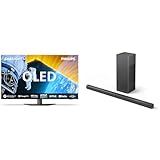 Philips Ambilight 77OLED809 4K OLED Smart TV - 77-Zoll with Philips TAB6309 Soundbar