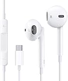 USB C Kopfhörer für iPhone 17 16 15 iPad ProSamsung Galaxy S24 S23 Ultra S22 S21 FE S20 A53 A54 USB C Kopfhörer mit Mikrofon In-Ear Kopfhörer mit Kabel Ohrhörer USB Typ C für Air 5 Mini 6 Google