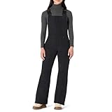 Amazon Essentials Damen Regular Fit: Wasserabweisender, gefütterter Skioverall, Schwarz, XL