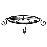 ANDRESLAD Metall pflanzenständer mit Stabilem Eisenrahmen Bonsai Halterung für Innen und Balkon Dekoratives Blumentopfregal Platzsparend und Langlebig für Garten und Wohnzimmer