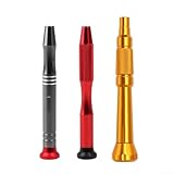 4 mm Sechskant-Schraubendreher-Griff, Aluminiumlegierung, Sechskant-Bithalter, Handwerkzeuge, Sechskant-Schraubendreher-Set (rot)