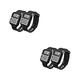 Lurrose 2 Sätze Taschenrechner Uhr Für Kinder Spielzeug Uhren Für Kinder Elektronische Uhr Kinderuhr Taschenrechner Für Kinder Taschenrechner Für Kinder Mädchen 2 Stück * 2