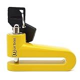 urban 560A Bremsscheibenschloss Diebstahlsicherung ø7 Universal für Motorrad Scooter Fahrrad Roller + Geschenk Transporttasche