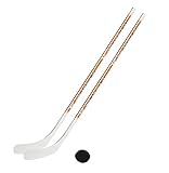 Vancouver Eishockeyschläger-Set Junior 6: 2 Schläger 115cm gerade Kelle & Puck